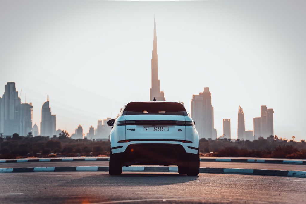 Rent Range Rover Evoque In Dubai