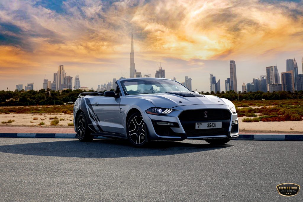 Rent Ford Mustang Ecoboost Convertible In Dubai