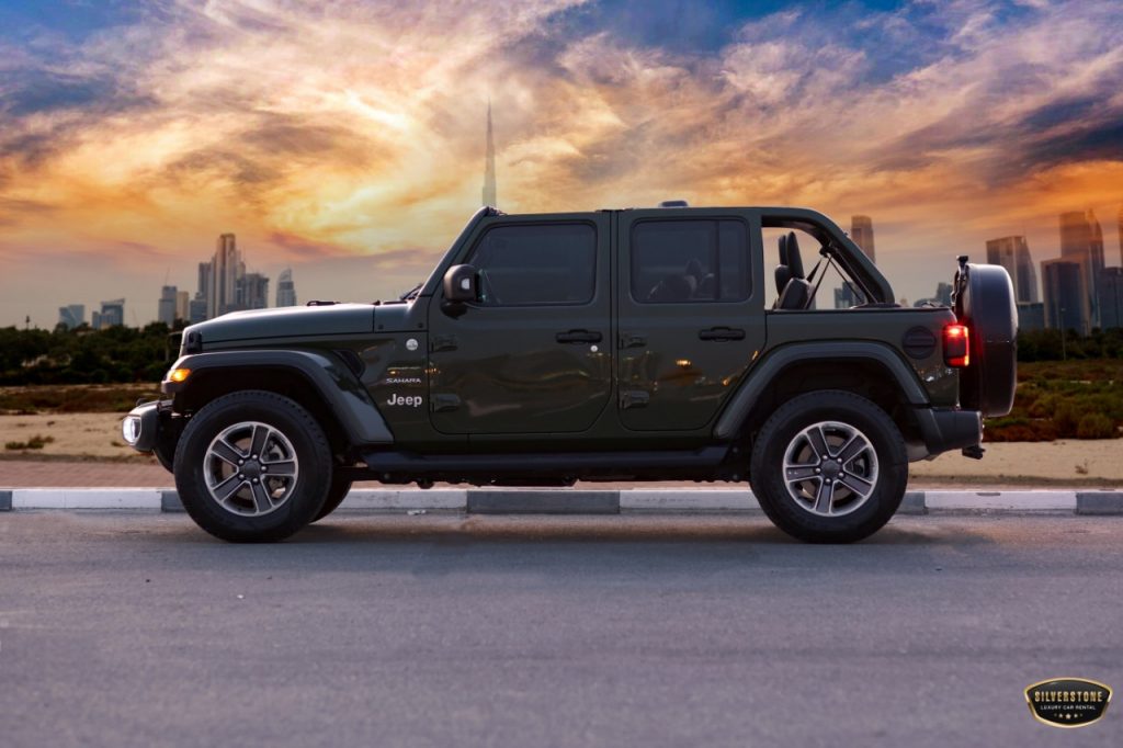 Rental Jeep Wrangler Dubai