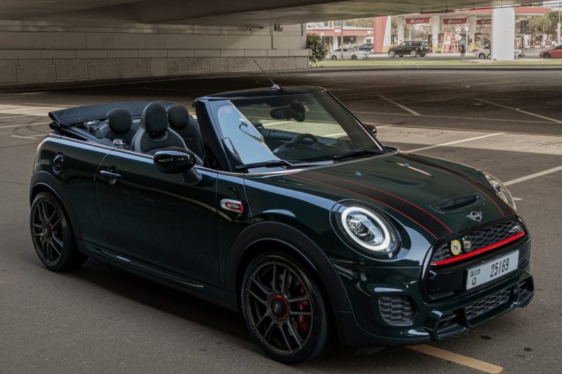 Rent Mini Cooper JCW Convertible In Dubai