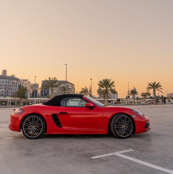 Rent Porsche Boxster GTS in Dubai 2