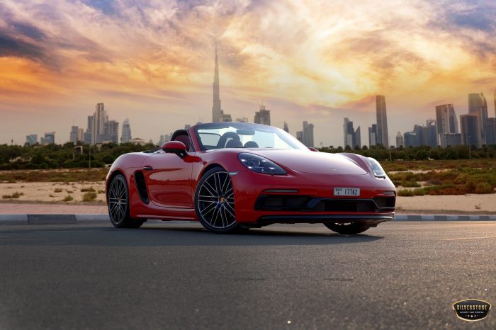 Rent Porsche Boxster GTS in Dubai