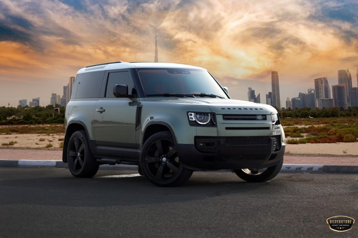 Rent Range Rover Defender in Dubai