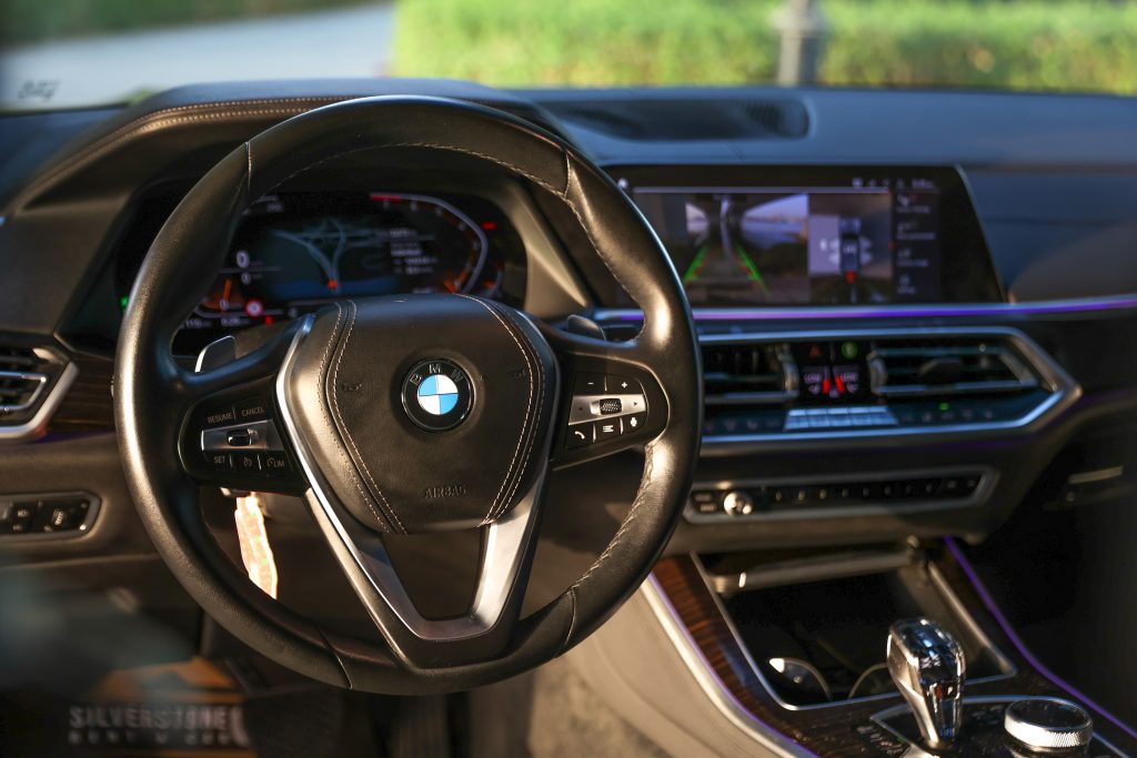 RENT BMW X5 in Dubai-inside