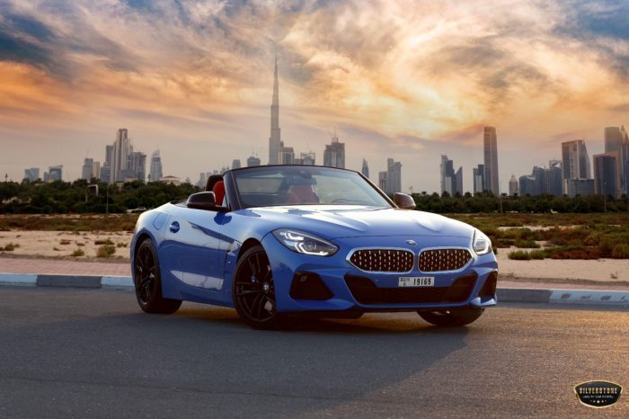 Rent BMW Z4 in Abu Dhabi