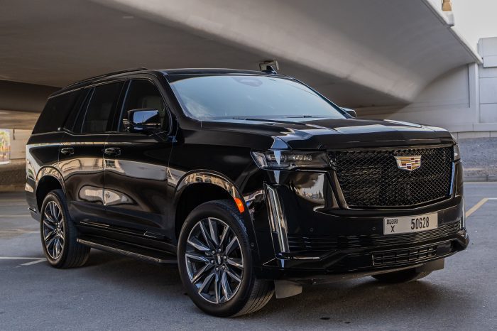 Rent Cadillac Escalade Sport Dubai